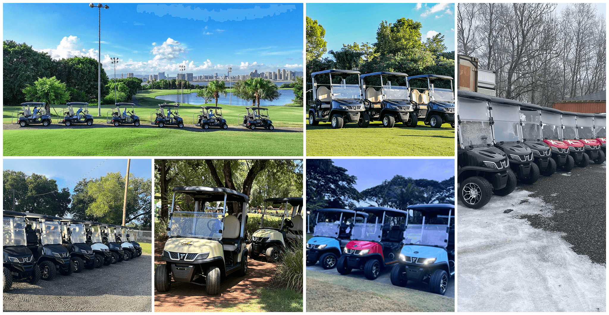 Tara Spirit Plus Golf Carts in Golf Club Operations