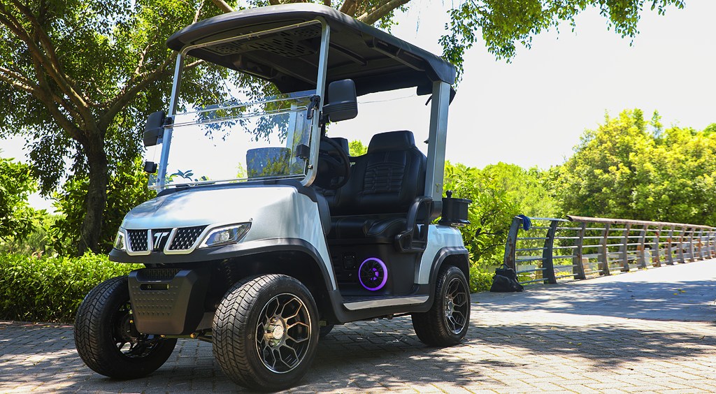 TARA Neighborhood Electric Vehicles with Clear Windshield