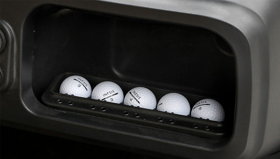 Tara STORAGE COMPARTMENT WITH GOLF BALL & TEE HOLDER