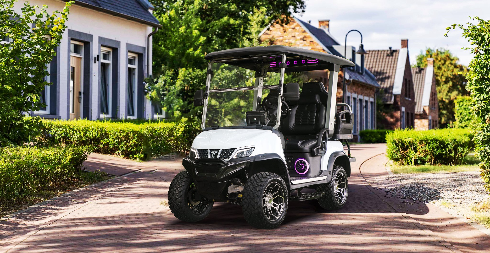 Tara 4WD Golf Cart Off-Road in Action