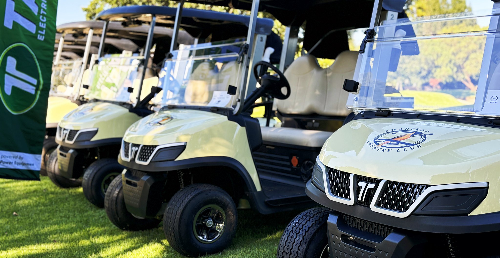 TARA Neighborhood Electric Vehicles Fleet at a Luxury Golf Club