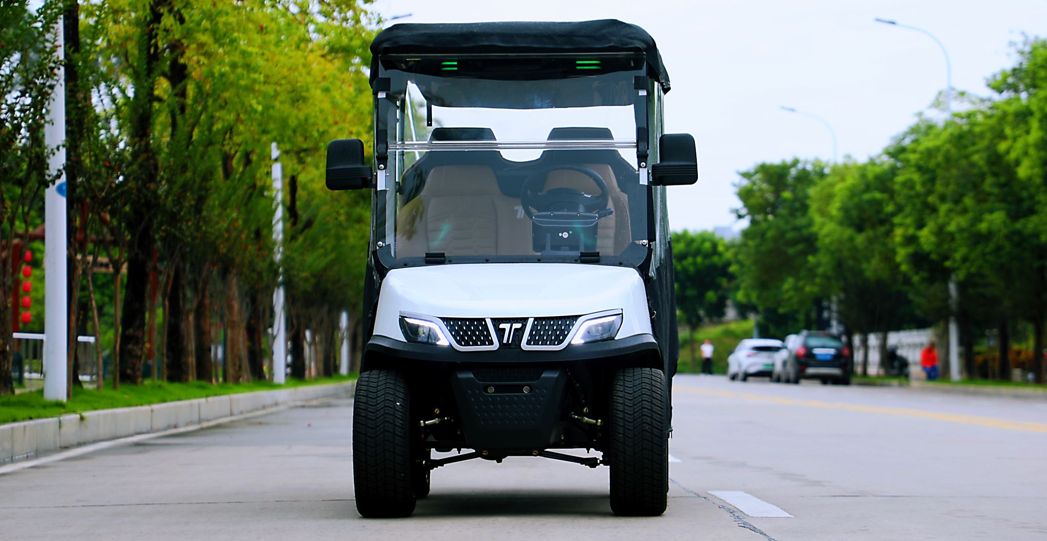 TARA Neighborhood Electric Vehicles with LED Lights – Safe Night Driving