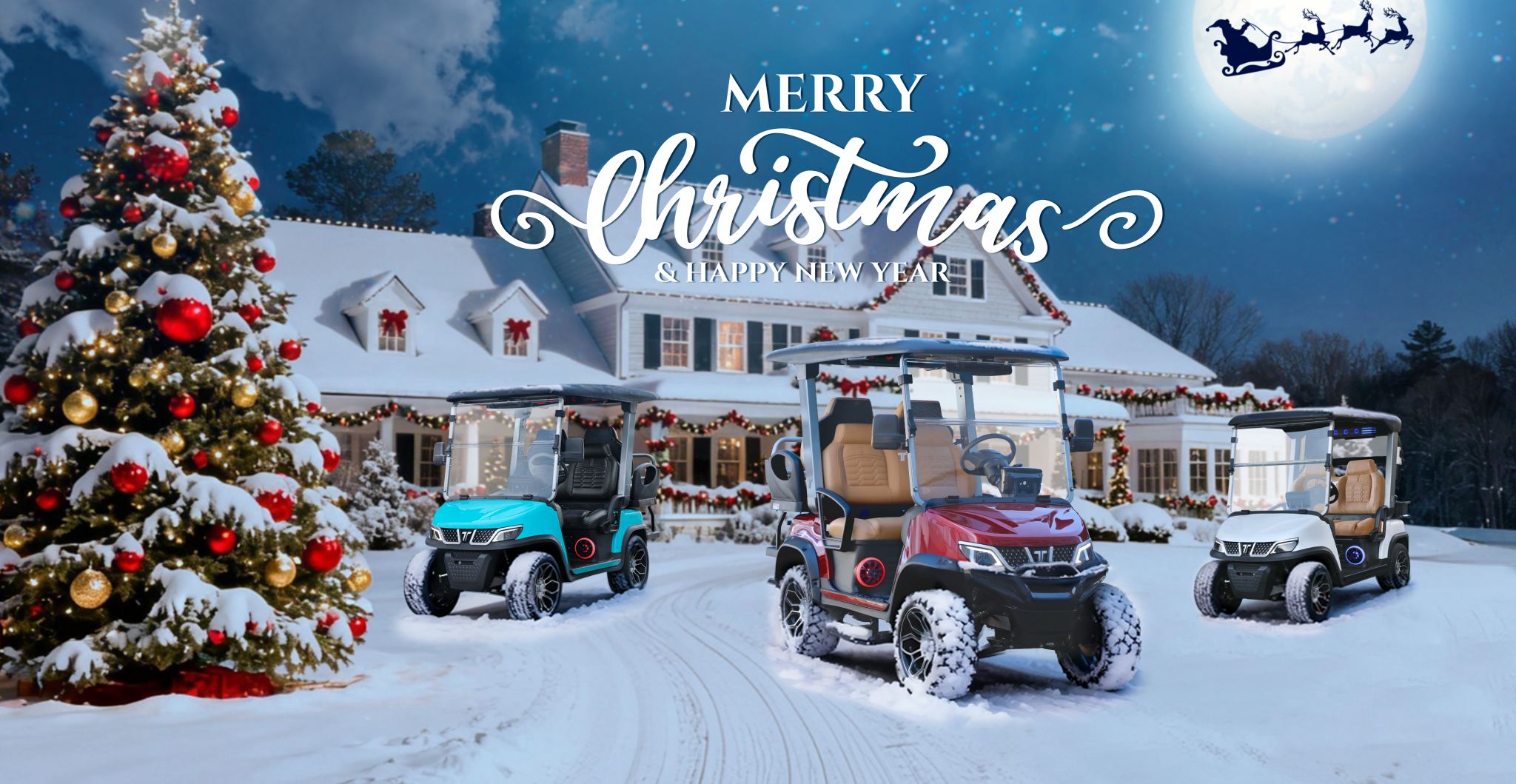 TARA Neighborhood Electric Vehicles Celebrate Christmas 2025