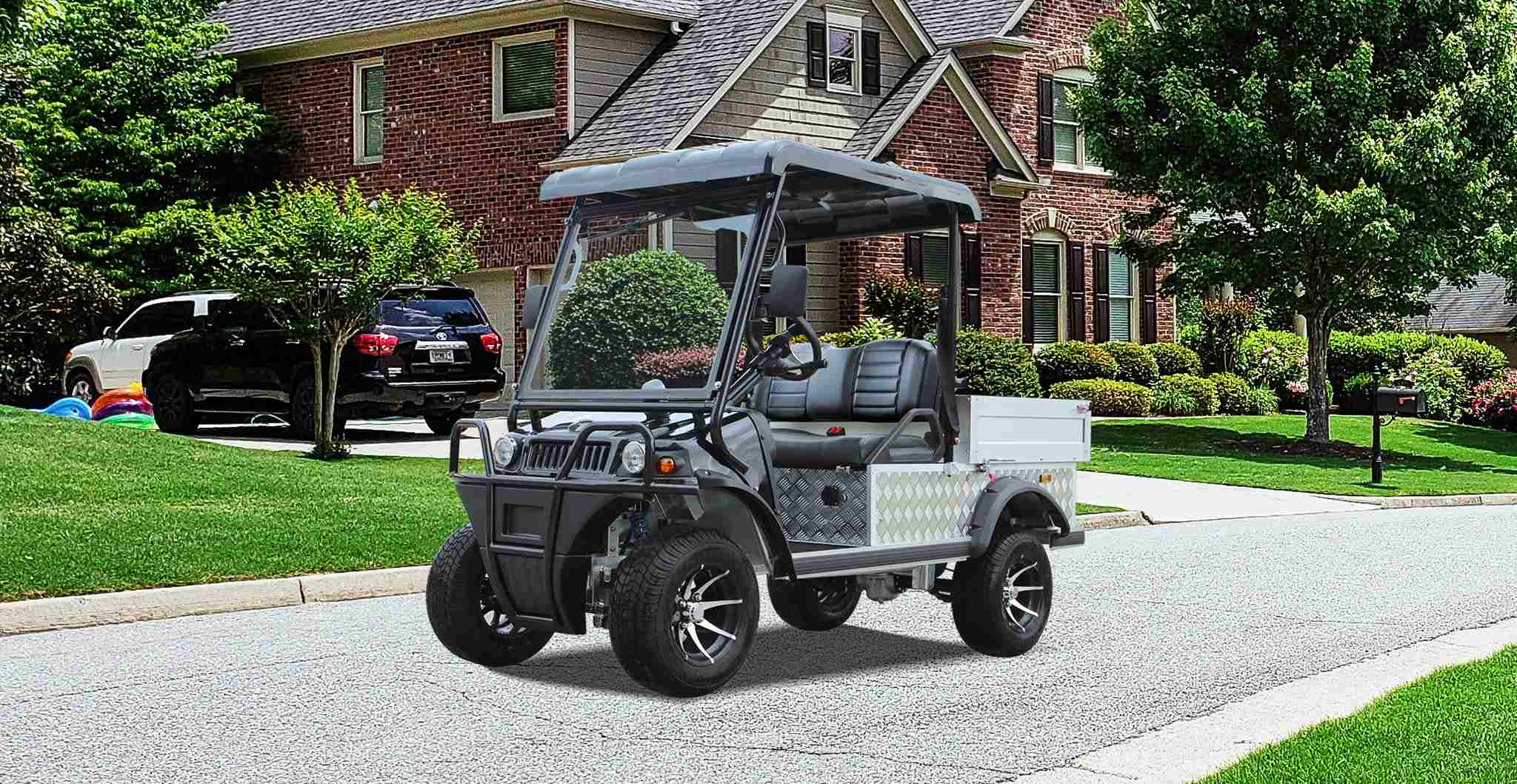 TARA Neighborhood Electric Vehicles with Trailer