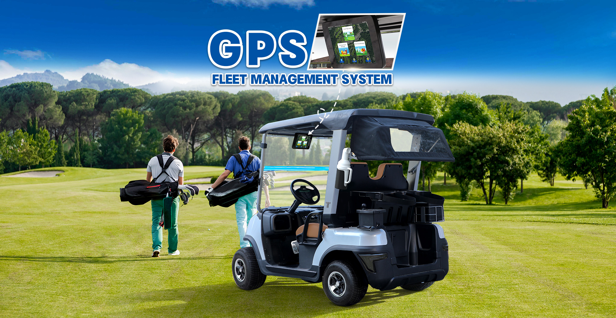 TARA Neighborhood Electric Vehicles with GPS Tracking System