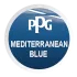 MEDITERRANEAN BLUE COLOR ICON
